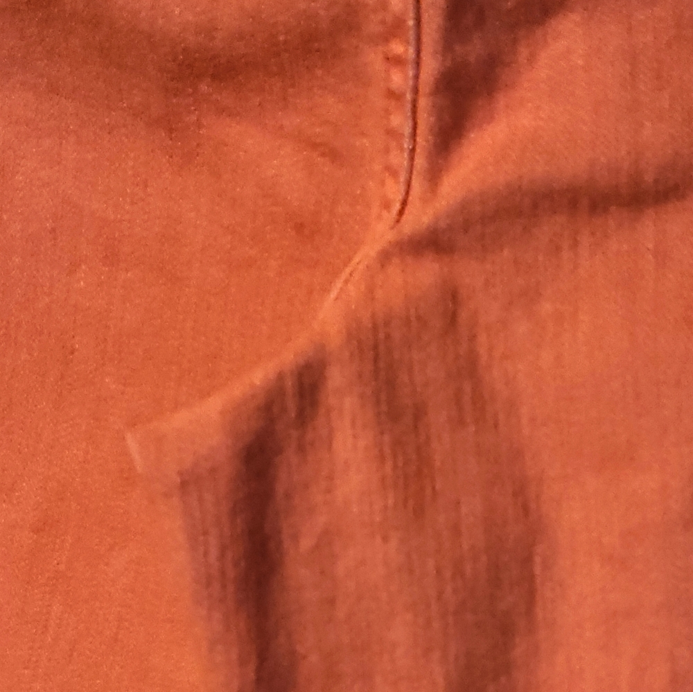 DENIM&CO Regular Perfect Denim Smooth Waist Straight Leg Jeans 16 Coral - Picture 13 of 14